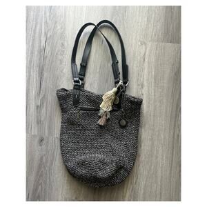 The Sak Crocheted Silverwood Shopper shoulder bag tote